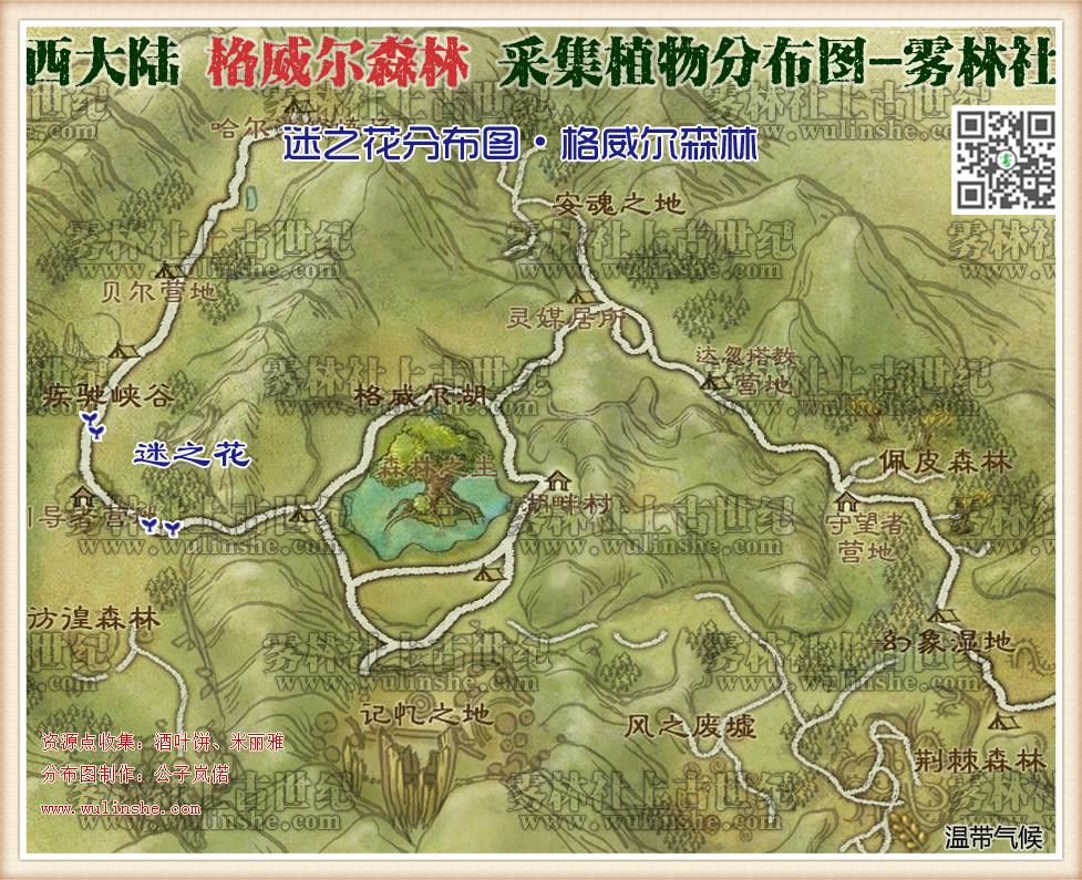 西大陆格威尔森林迷之花