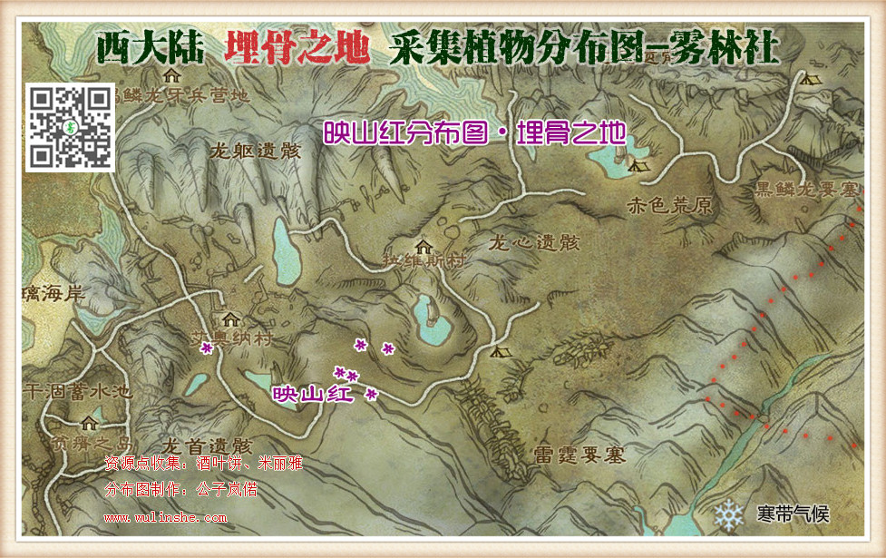 西大陆埋骨之地映山红