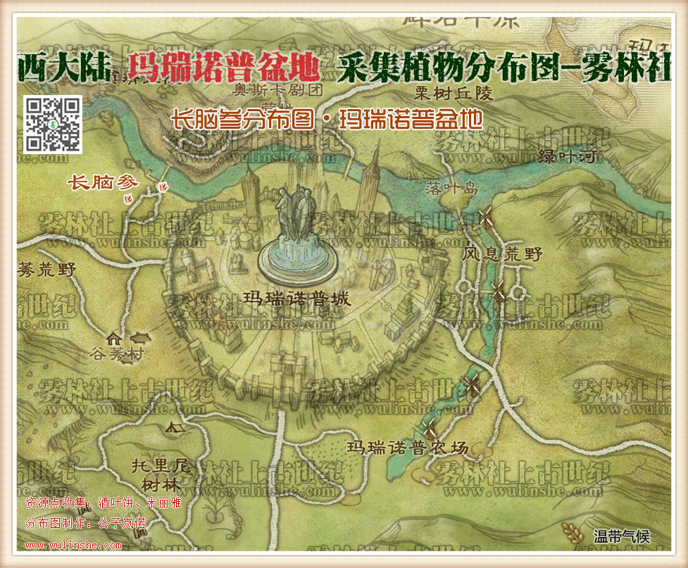 西大陆马瑞诺普盆地长脑参