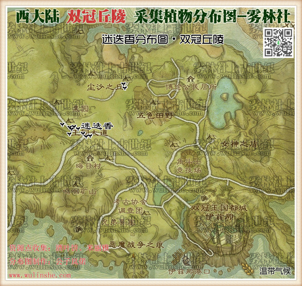 西大陆双冠丘陵迷迭香