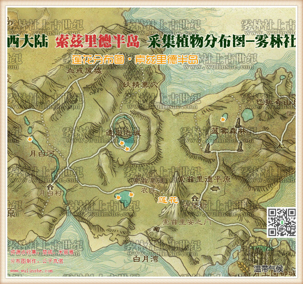 西大陆索兹里德半岛莲花
